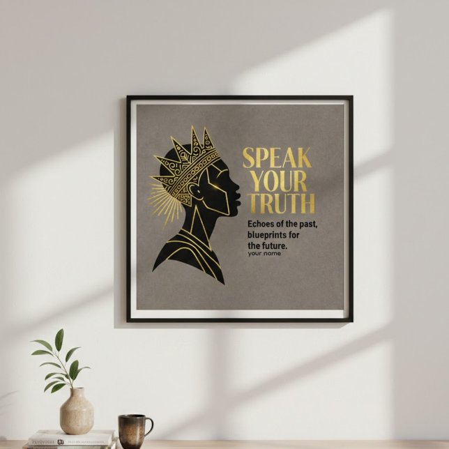 Póster The Sovereign Voice: Echoes & Blueprints (Subido por el creador)