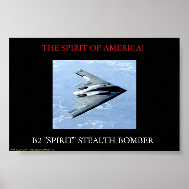 Póster The Spirit of America (Frente)