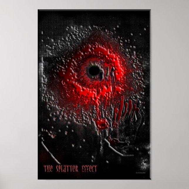 Póster The Splatter Effect (Frente)