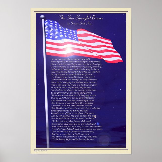 Póster The Star-spangled Banner (Frente)