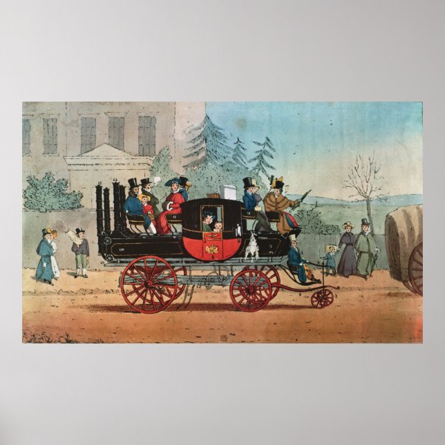 Póster The Steam Coach (Frente)