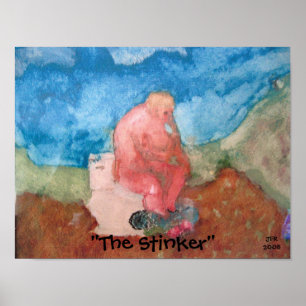 Póster "The Stinker" de JFR— Fotos y diseño de Katiamaria