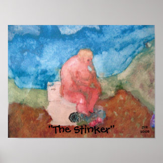 Póster "The Stinker" de JFR— Fotos y diseño de Katiamaria