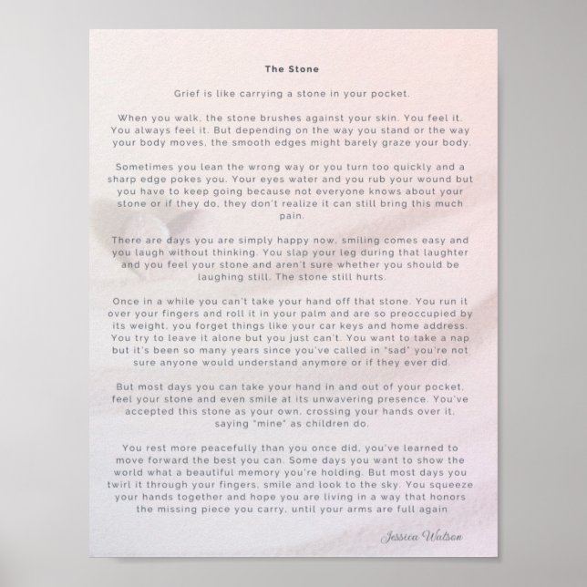 Póster The Stone poster (Frente)