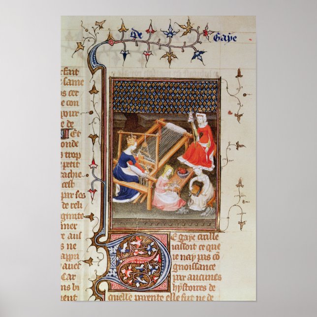 Póster The Story of Gaia, from `De Claris Mulieribus' (Frente)