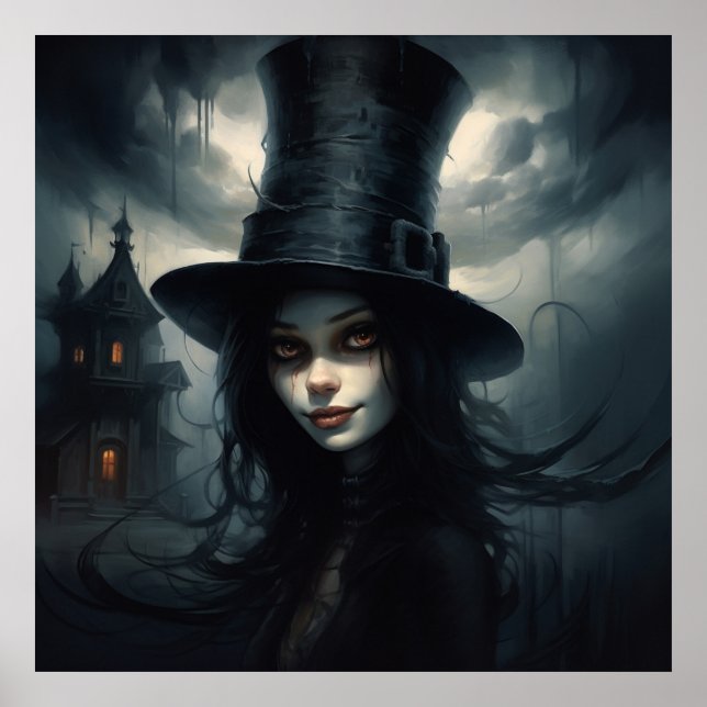 Póster The Strange Girl (Frente)