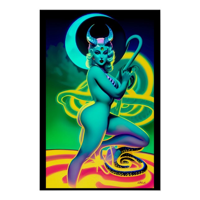 Póster The Succubus (Anverso)