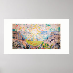 Póster The Sun de Edvard Munch