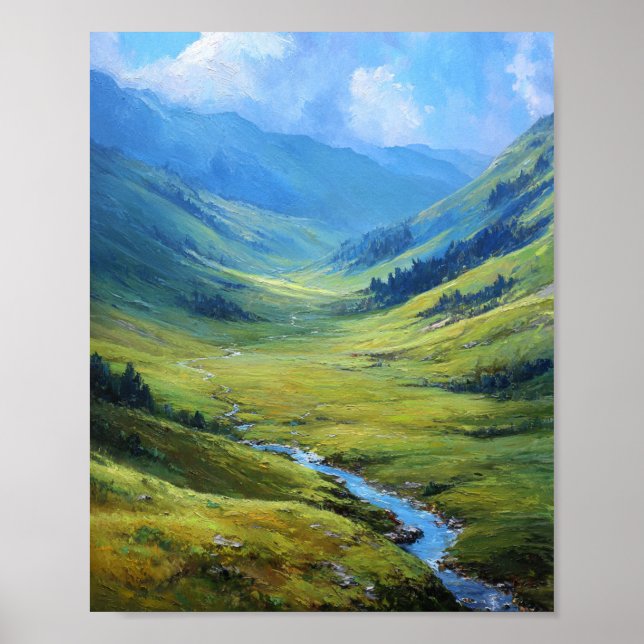 Póster The Sunlit Traverse: A Winding River through the V (Frente)