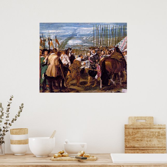 Póster The Surrender of Breda, fine art, (Cocina)