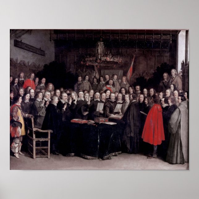 Póster The Swearing of the Oath of Ratification (Frente)