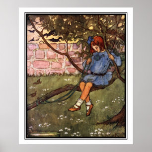 Póster The Swinging Bough by Florence Harrison