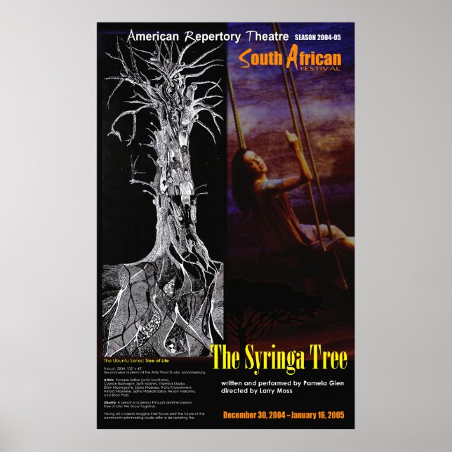 PÓSTER THE SYRINGA TREE (Frente)