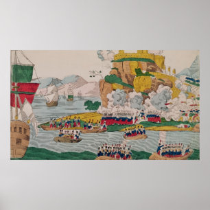 Póster The Taking of Algiers by the French