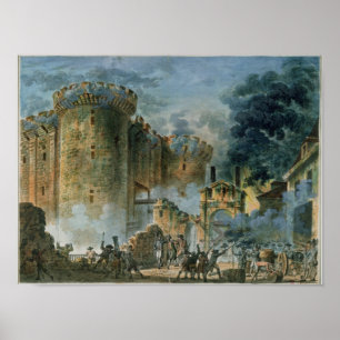 Póster The Taking of the Bastille, 14th July 1789