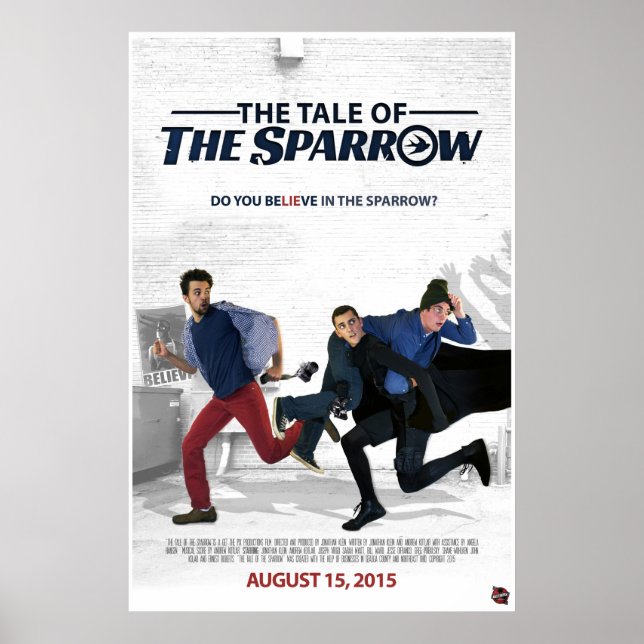 Póster "The Tale of The Sparrow" Official Movie Poster (Frente)