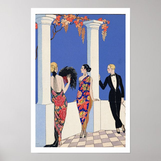 Póster The Taste of Shawls, 1922 (pochoir print) (Frente)