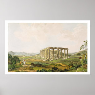 Póster The Temple of Apollo Epicurius, plate 25 from Part