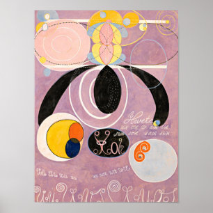 Póster The Ten Largest, Group IV, No.6 by Hilma af Klint