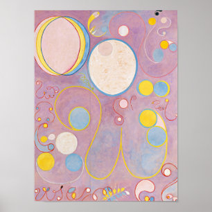 Póster The Ten Largest, Group IV, No.8 by Hilma af Klint