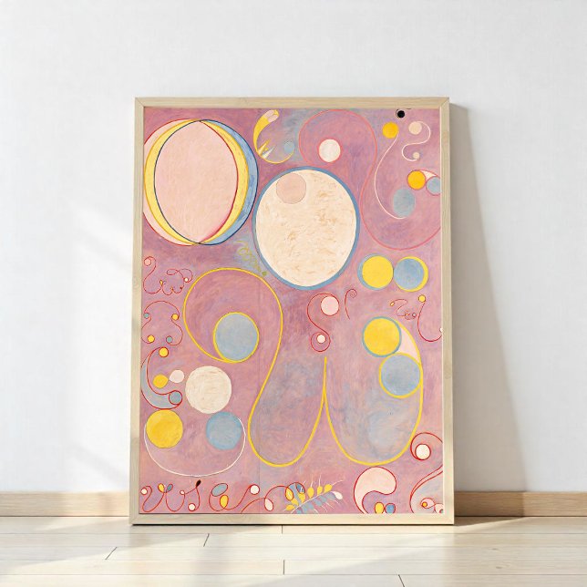 Póster The Ten Largest No. 8 Adulthood, Hilma af Klint (Subido por el creador)