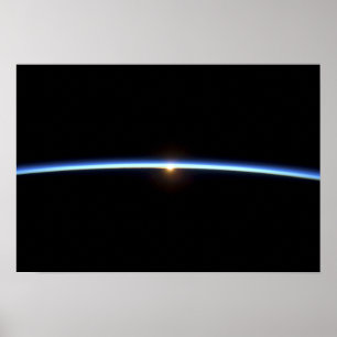Póster The thin line of Earth's atmosphere 2