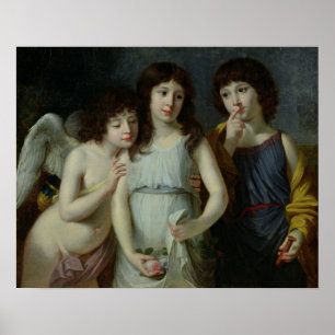 Póster The Three Children of Monsieur Langlois