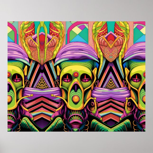 Póster The Three Cyborg Problem (Frente)