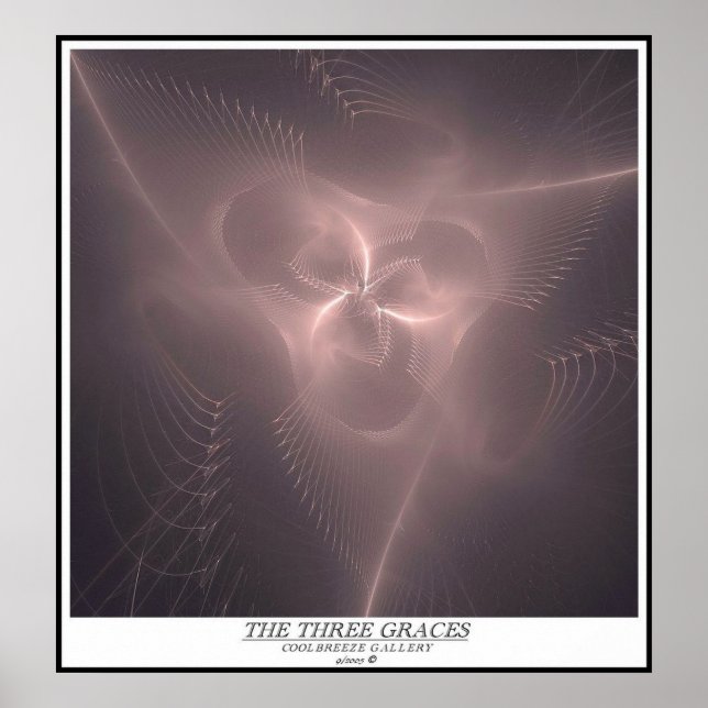 PÓSTER THE THREE GRACES (Frente)