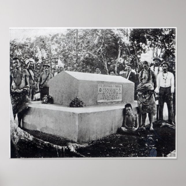 Póster The Tomb of Tusitala (Frente)