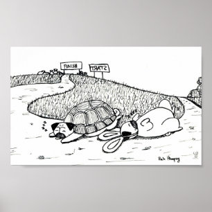 Póster The Tortoise and The Hare, versión del barro
