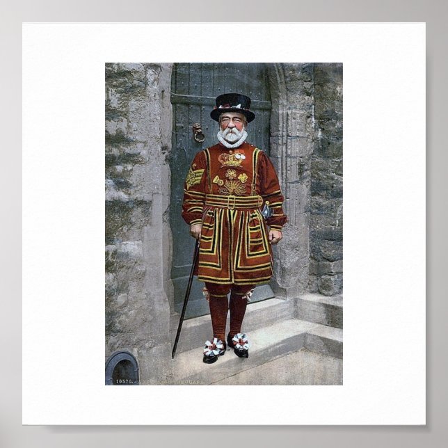 Póster The Tower  Of London  The Yeoman Warder (Frente)