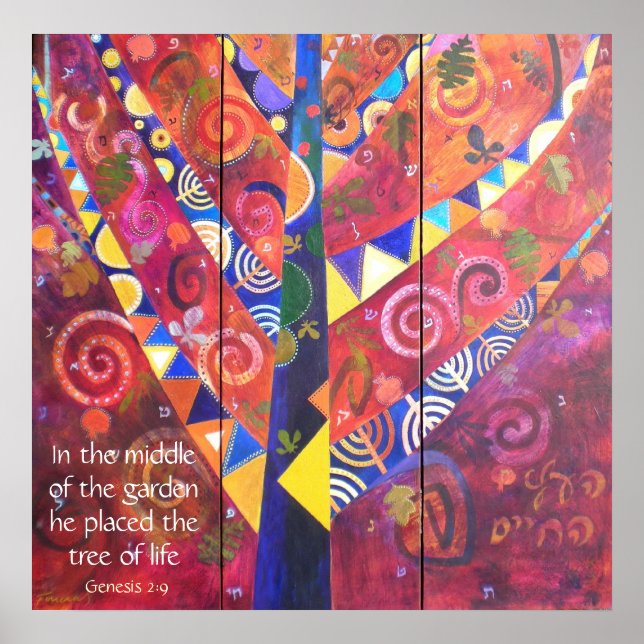 Póster The tree of life (Frente)