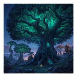 Póster The Tree that holds magic
