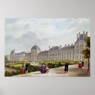 Póster The Tuileries during the Restoration
