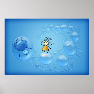 Póster The Two and the Bubbles