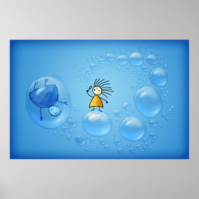 Póster The Two and the Bubbles (Frente)