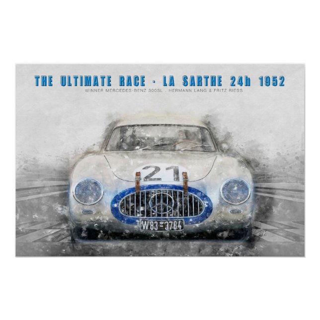 Póster The ultimate race 1952 (Anverso)