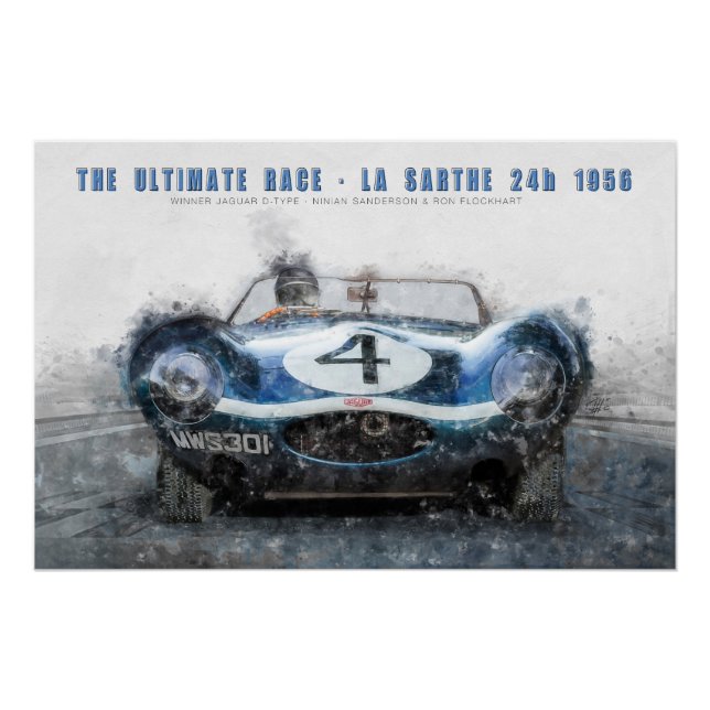 Póster The ultimate race 1956 (Anverso)