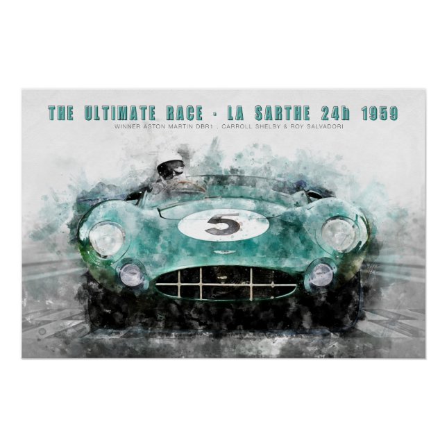 Póster The ultimate race 1959 (Anverso)