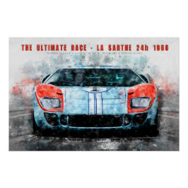 Póster The ultimate race 1966 Miles Hulme