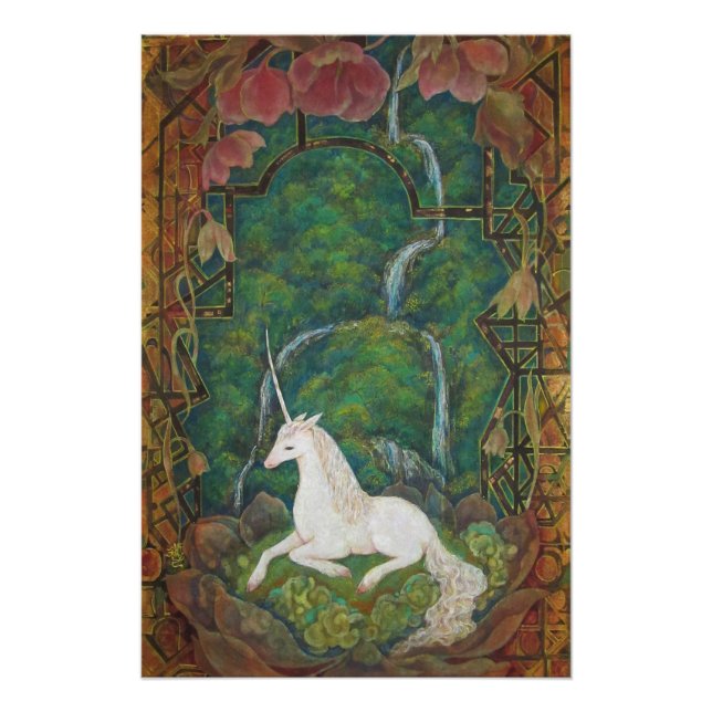 Póster The Unicorn's Secret Garden (Anverso)
