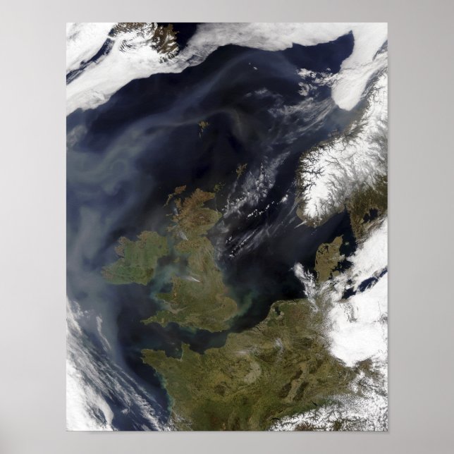 Póster The United Kingdom and the Republic of Ireland (Frente)