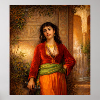 Póster The Unwelcome Companion by John William Waterhouse