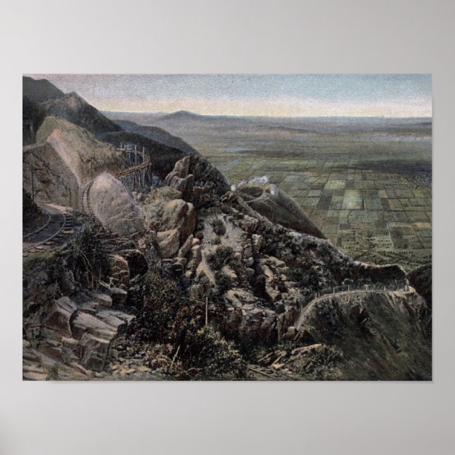 Póster The Valley from Mountain View (Frente)