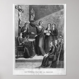 Póster The Venerable Saint Jean-Baptiste de La Salle