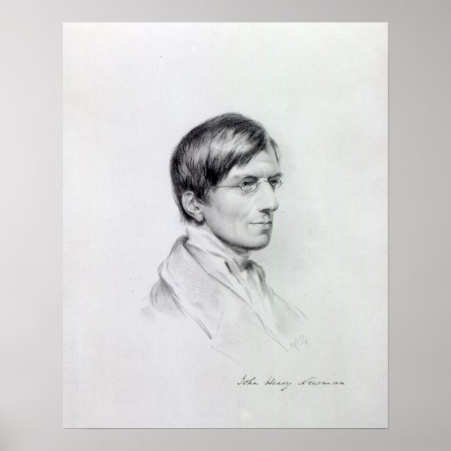 Póster The Very Rev. J.H Newman (Frente)