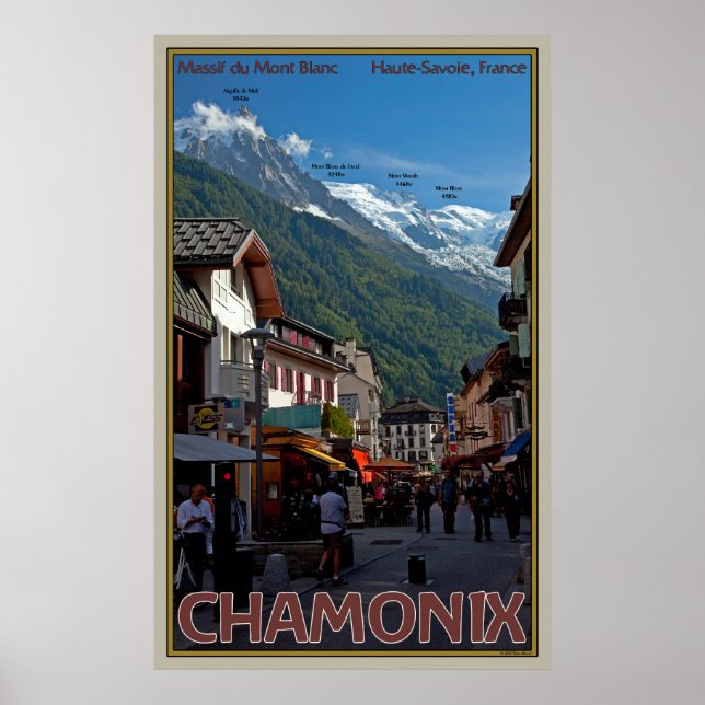 Póster The Village of Chamonix (Frente)