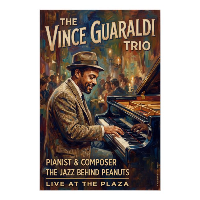 Póster The Vince Guaraldi Trio  (Anverso)