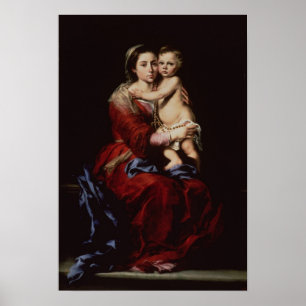 Póster The Virgin of the Rosary, c.1650